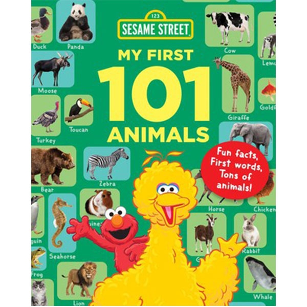 SESAME STREET MY FIRST 101 ANIMALS BOOK