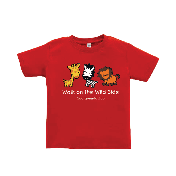 WALK ON THE WILD SIDE TODDLER TEE